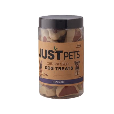 Just CBD Just Pets Dog Treats Steak Bites 100mg PT-JUS-DSTEAK Just CBD Just Pets Dog Treats Steak Bites 100mg-PT-JUS-DSTEAK - 400