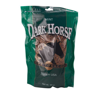 Dark Horse Mint Pipe Tobacco 16oz. TB-DRK-MIN16 Dark Horse Mint Pipe Tobacco 16oz.-TB-DRK-MIN16 - 400