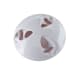 AT-OAS-WHI100W Ash-Stay Ash Tray By Cigar Oasis - White - Click for Quickview!