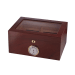 HU-ORL-BALLY Bally Glass Top Humidor - Holds: 100 Dimensions(L:5.50