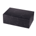 HU-QIT-CAPBLK Quality Importers Capri Black Marble Humidor - Holds: 50 Dimensions(L:4.50