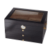 HU-QIT-PALERMO Quality Importers Palermo Humidor - Holds: 165 Dimensions(L:10.00