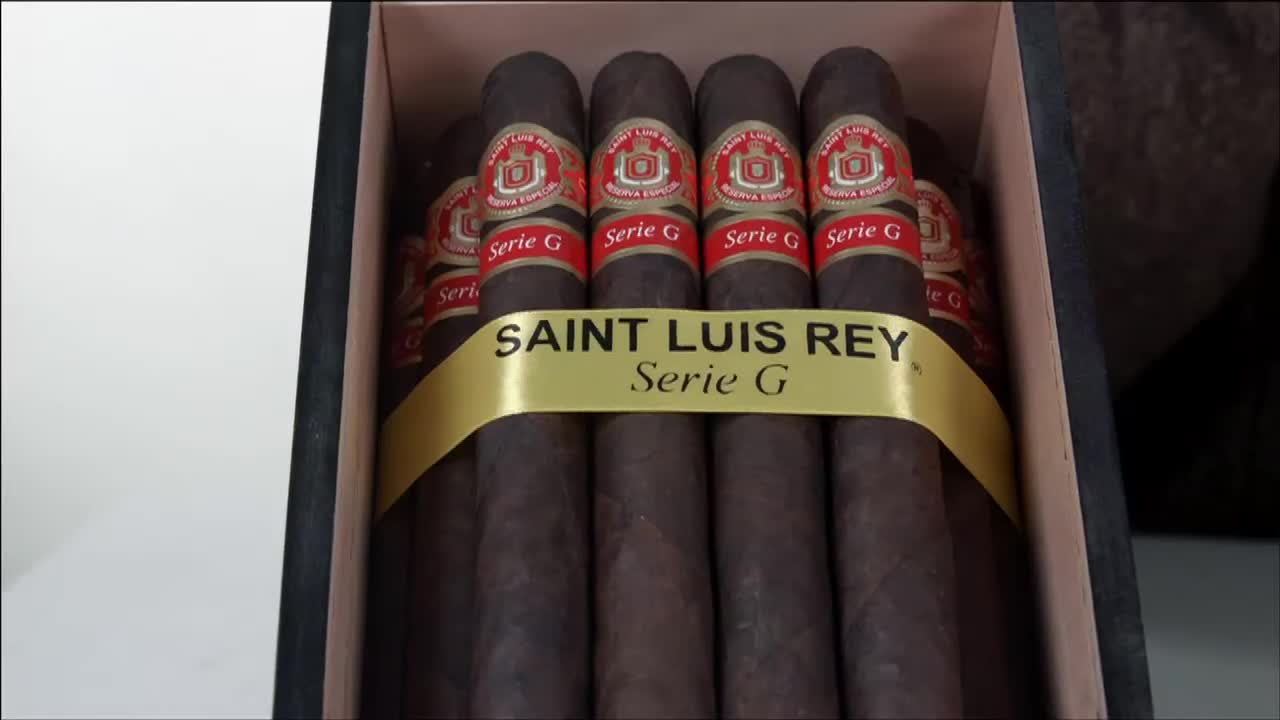 Saint Luis Rey Serie G Maduro video